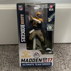 NIB Aaron Rodgers Madden 17 Ultimate Team Series 2 Figurine
